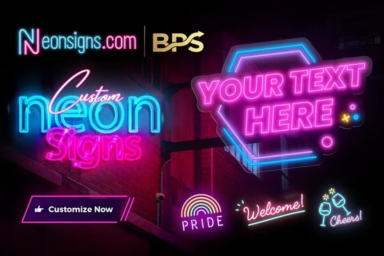 customized neon signs