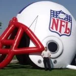 inflatable football helmets